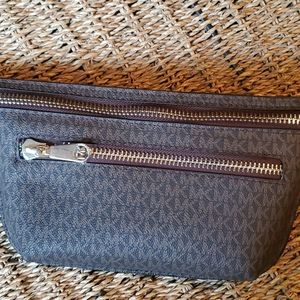 Michael Kors brown belt bag